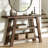 47.24" Small Console Table, Farmhouse Solid Wood Entryway Table With 3-Tier Storage Shelves For Living Room-124965762