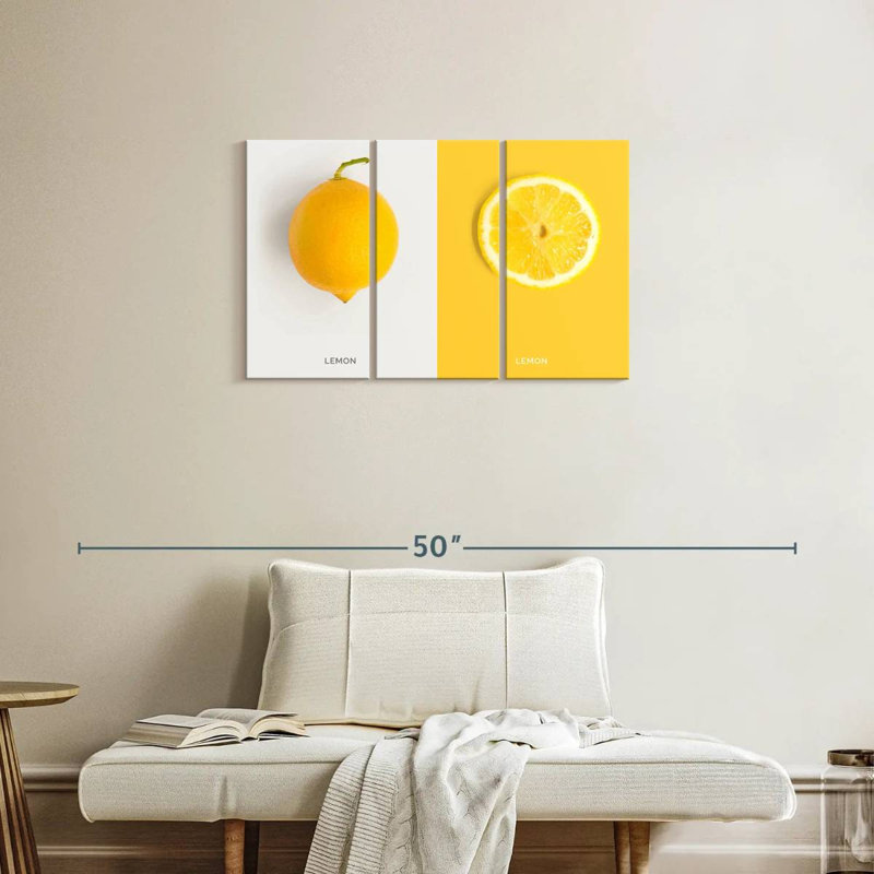 Yarlin Lemon, 20" H x 33" W
