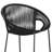Champlost Outdoor Patio Steel Counter or Bar Stool with Rope-38265326-38265321