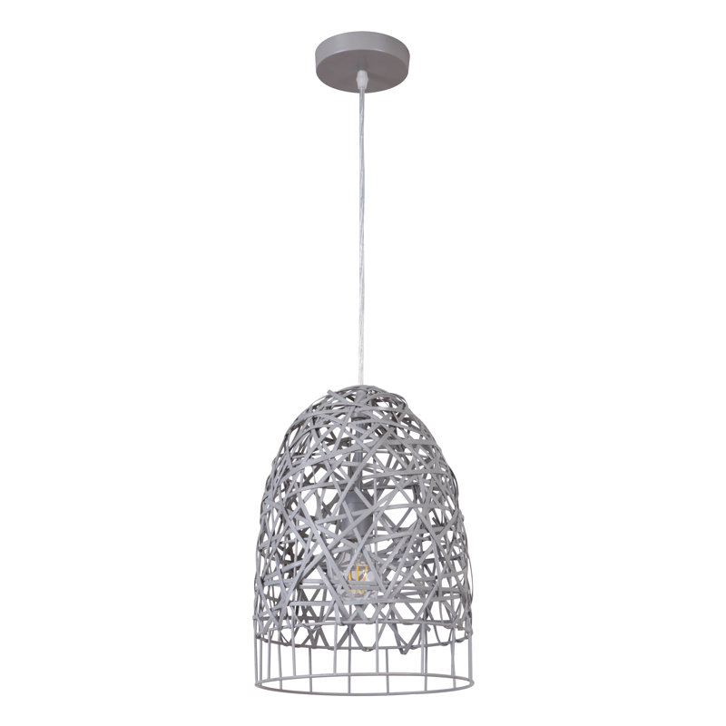 Baylee 1 - Light Steel Gray Single Pendant