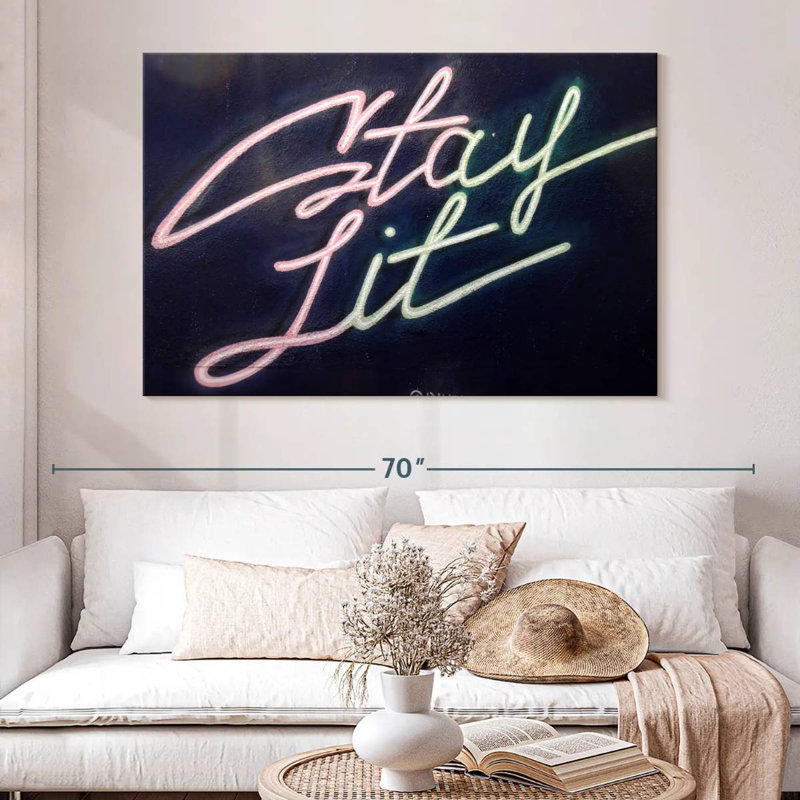 Tergel Stay Lit, H 34 po x l 51 po