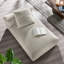 Chaise longue modulaire rembourrée en tissu Solace-101704625