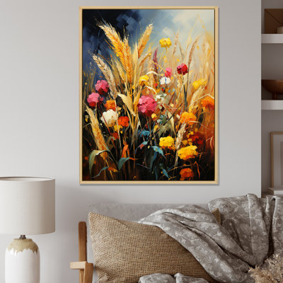 Bloomimg Farmer Fields I sur toile