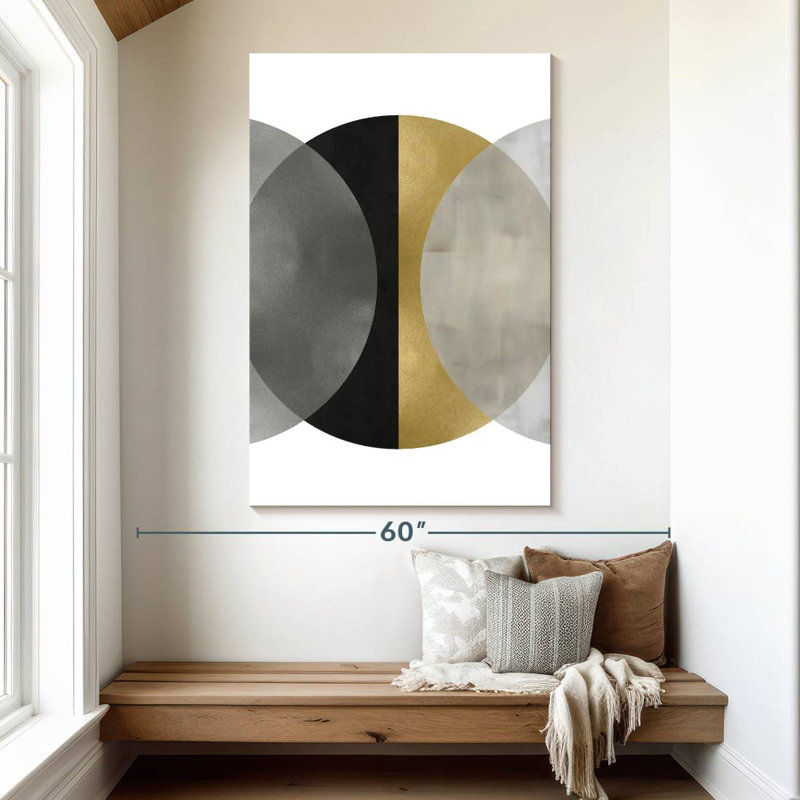 Avery Arc Intersect I, 51" H x 34" W