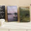 Ensemble de 3 faux livres de table basse, livres décoratifs Serene Nature Landscape pour bibliothèque, manteau de cheminée, vestibule, décoration d'intérieur