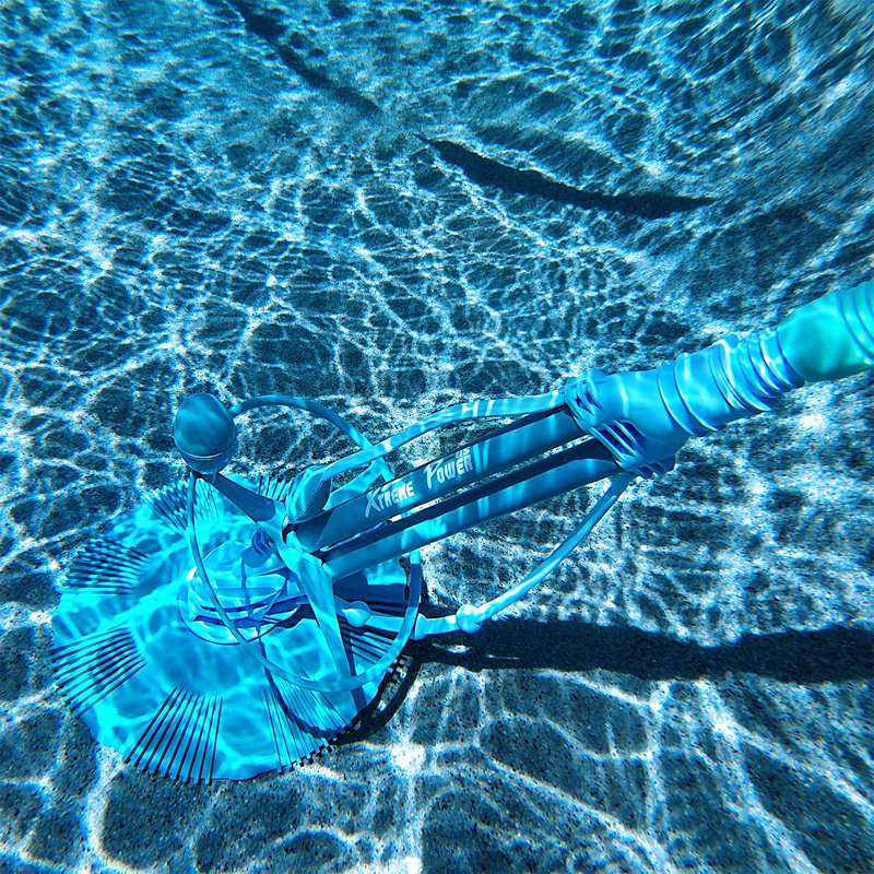 XtremepowerUS  Deluxe Automatic Pool Cleaner Vacuum with Hoses for Easy Pool Maintenance