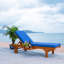 Alvah Outdoor Adjustable Garden Lounger with Cushion-965163522-965163643
