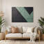 Minimalisme 46, art mural gris en métal-1479064278