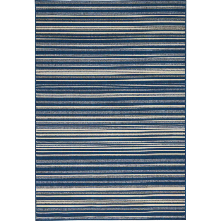 Lido Navy Blue/Cream Area Rug