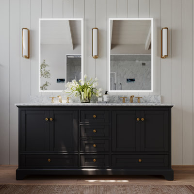 Audrey 72'' W Double Vanity
