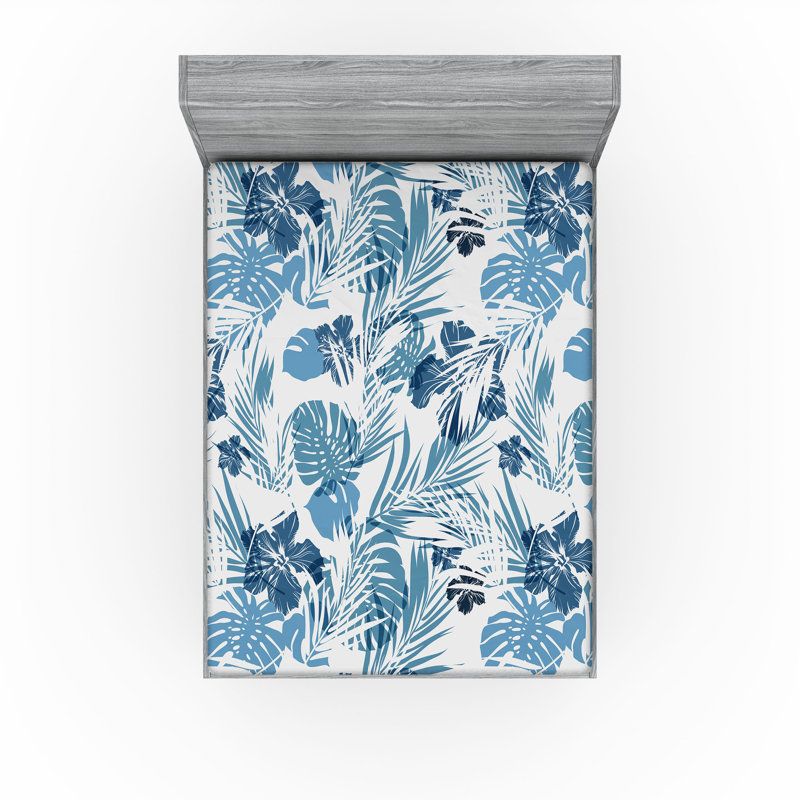 Ensemble de 2 draps-housse Ambesonne, Ensemble de draps pour lit très grand californien
