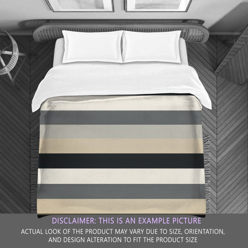 Polyester Striped Comforter, Queen Comforter