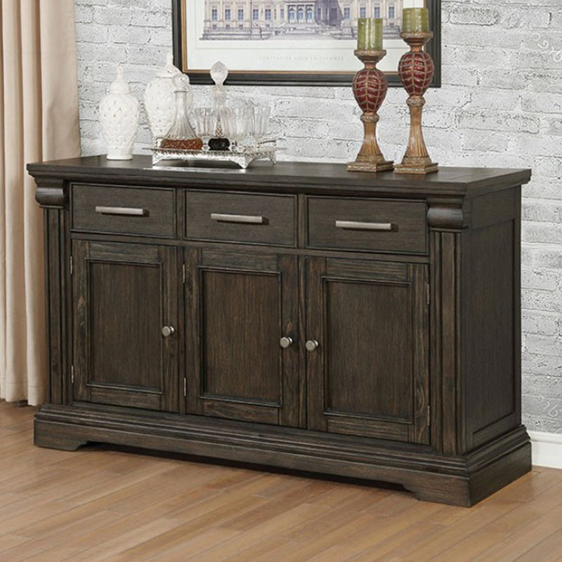 Buffet 3 tiroirs 60" large Faulk