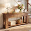 63cm Solid Wood Console Table