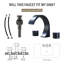 Robinet de lavabo pour salle de bain à poignée double avec drain Casainc-108675481