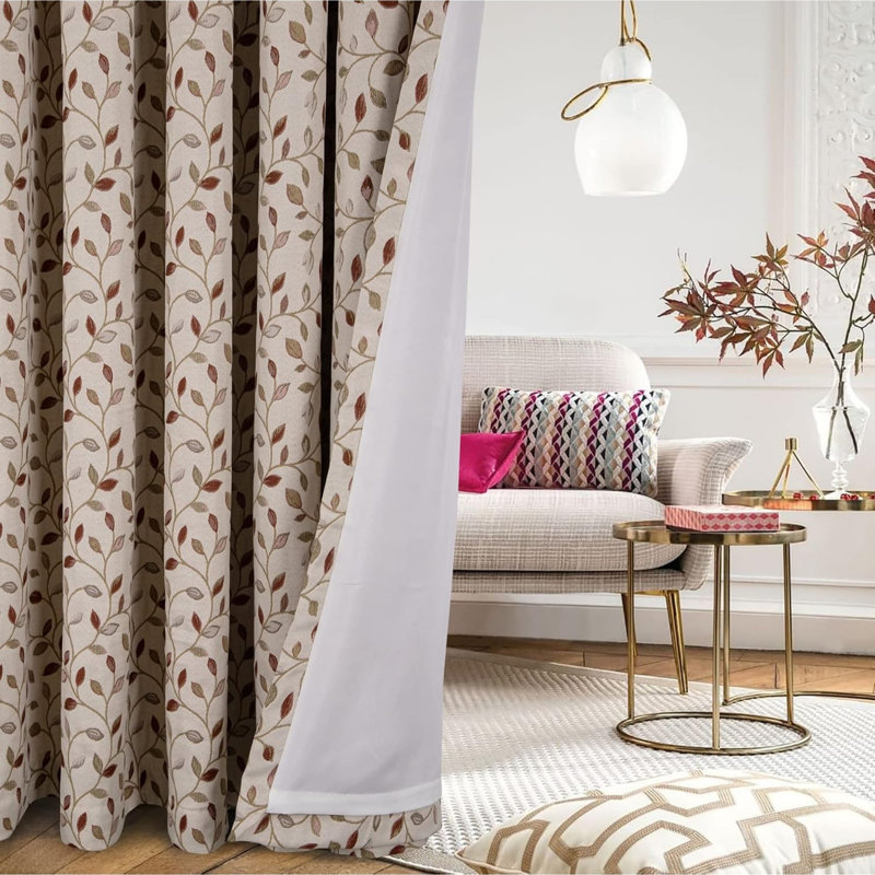 Room Darkening Curtain Panel Pair