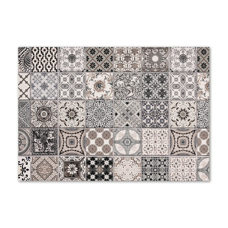 Ceramic Tiles - Wrapped Canvas Print