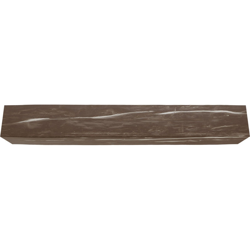 Poutre de plafond à 3 côtés en faux bois Riverwood Endurathane (poutre en U), H 10 po x l 12 po, Cachemire, 20'L