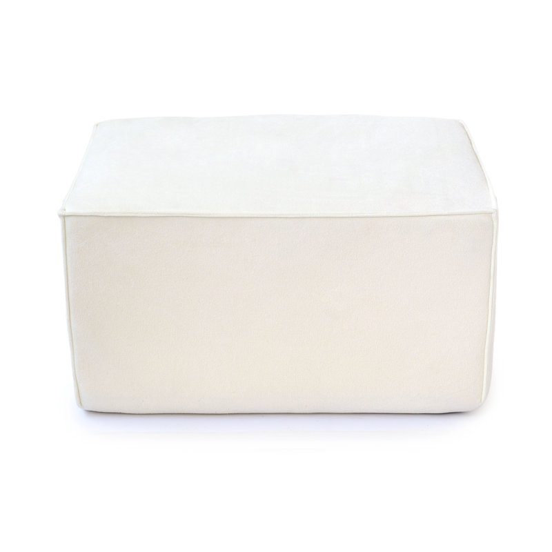 Canapé modulaire rembourré avec repose-pieds, Beige