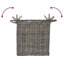  Planter Basket With Storage 2 Pcs Lacak Rattan Decor Decorative Indoor-2147035598