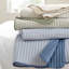 Stripe Quilted Reversible Bedspread-109286365