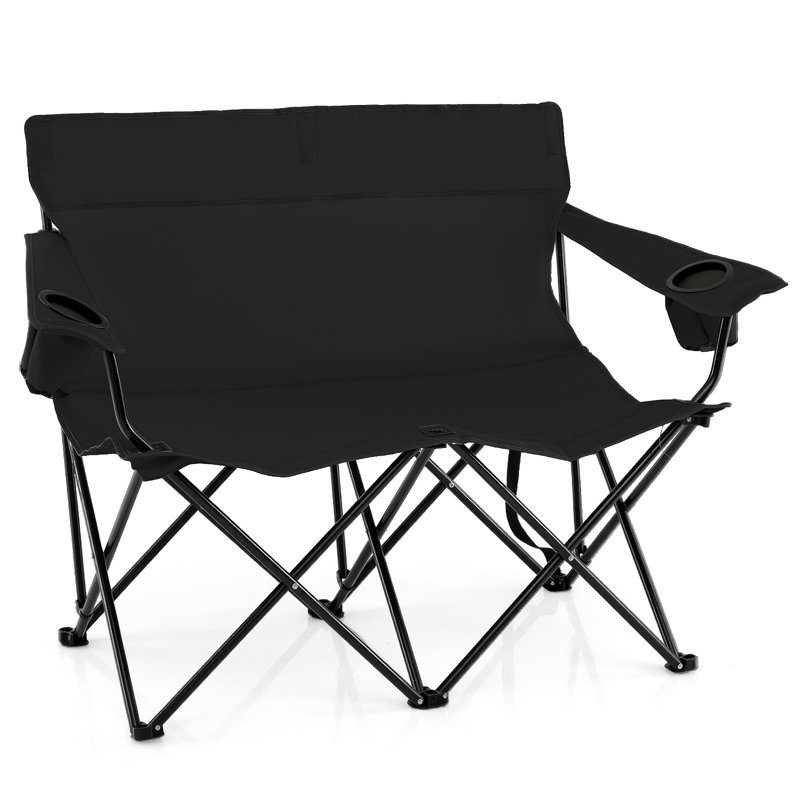 Folding Camping Chair, Black