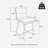 Modern Thick Upholstered Bar Stool and Counter Stool with Metal Frame-107178968-88133153