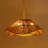 19.68” Hemp Rope Pendant Light