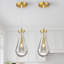 Luminaires suspendus en goutte d'eau Eduardo-1365860283