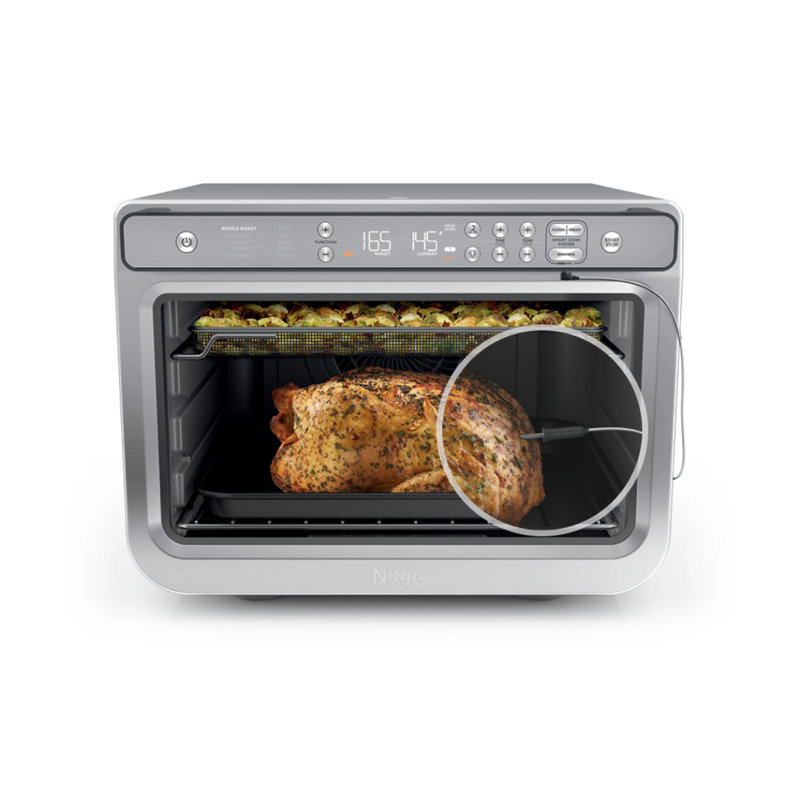 Ninja Prestige Smart XL Stainless Steel Air Fryer & Countertop Oven