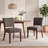 Upholstered Solid Wood Parsons Side Dining Chair-1053974855