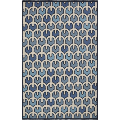 Criss Wool Geometric Indoor Rug