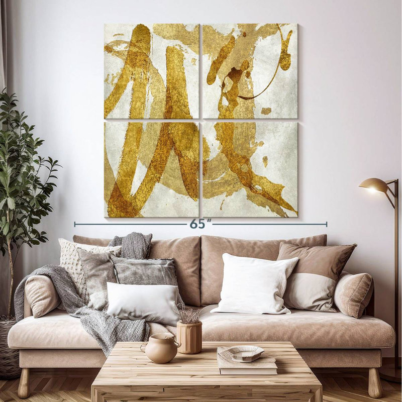 Jubilant IV, 50" H x 50" W