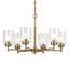 Lustre rond à 6 lumières Winslow