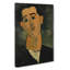 Juan Gris by Amedeo Modigliani - Wrapped Canvas-61854119