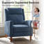 Fauteuil inclinable de 27 po Adana-1341774831