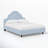 Knipe Upholstered Scalloped Bed-632229507-632229757