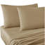 Cheetah Brown/Beige Microfiber Reversible Comforter Set-1900123574