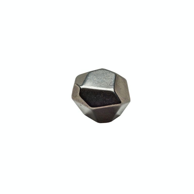 Ore Bronze Geometric Knob, Silicon Bronze Dark Lustre