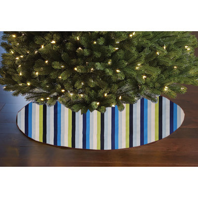 Jupe d'arbre de Noël 58 po Popeline