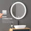 Adriell Metal Round Mirror