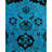 Daia One-of-a-Kind Round 8' 1" X 8' 2" New Age Round Wool Area Rug Blue