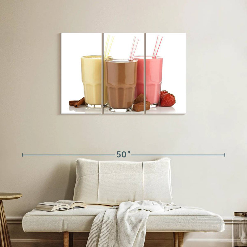 Yarlin Classic Milkshakes, 24" H x 38" W