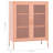 Storage Cabinet Sideboard Filing Cabinet with Shelves for Hallway Steel-1618792140