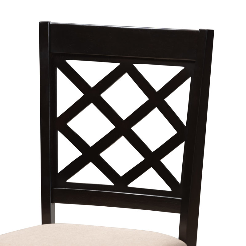 Guin Solid Wood Dining Chair, Sand