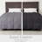 All Season Reversible Bamboo Comforter Down with Alternative Filling-836822302-939075249
