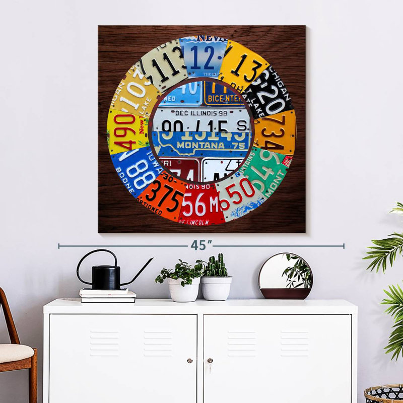 Kerner Clock Square, 33" H x 33" W