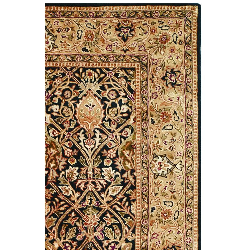 Evie New Zealand Wool Oriental Rug, Rectangle 2'3" x 4'