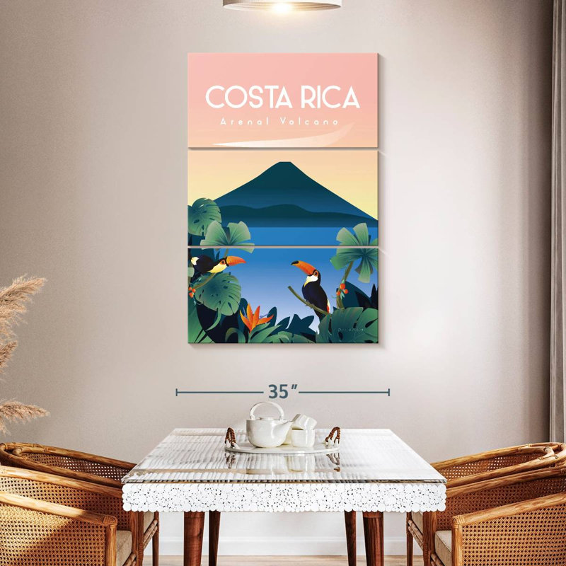 Masam Costa Rica, 50" H x 32" W