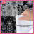Black White Floral Pattern Comforter-127458572